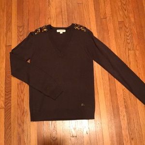 Burberry gem embellished sweater S